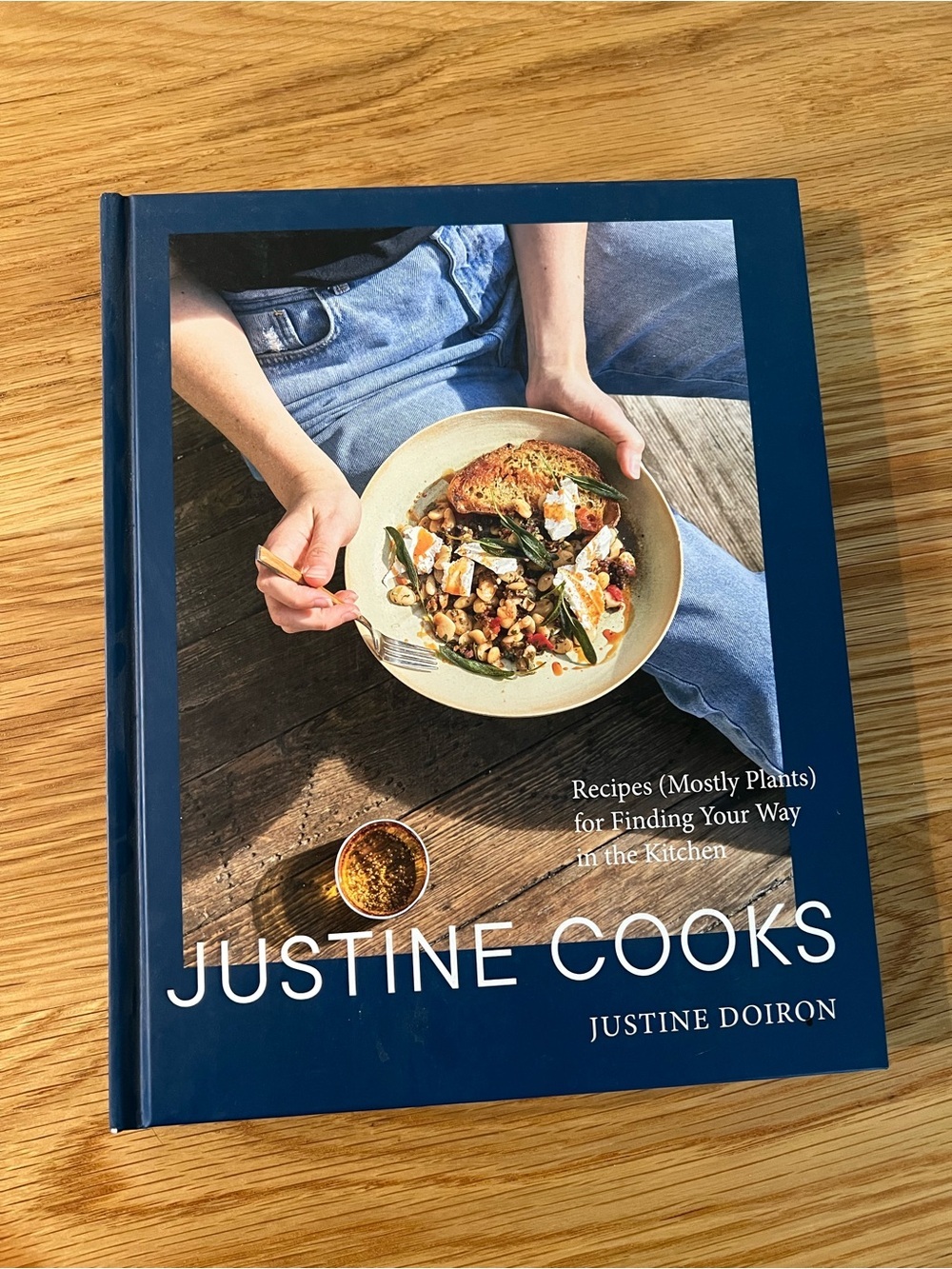 Justine Cooks Cookbook by Justine Doiron Hardcover Recipes Mostly Plants